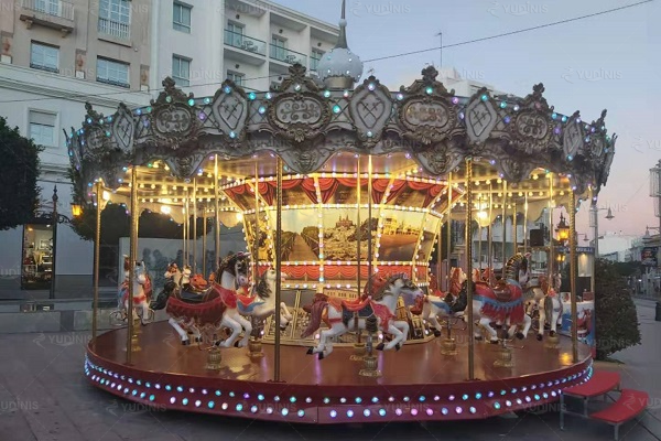 Dinis full size galloper carousel