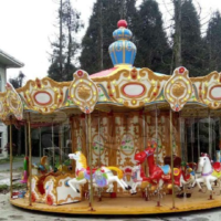 vintage playground merry go round 36 seats