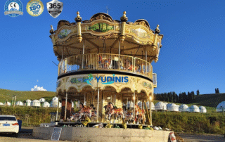 Dinis 38 seater double decker full size carousel