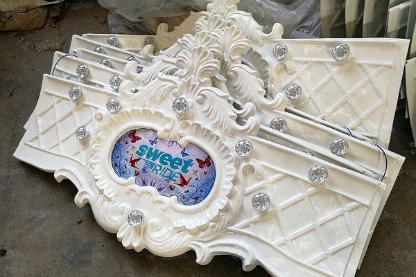 LED lights used for the carousel ride