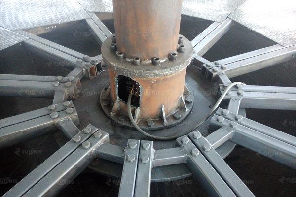 details of carousel ride components